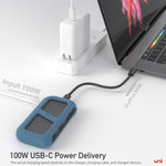 USB-C 8 in 1 Hub | Detachable Cable | Union Pro