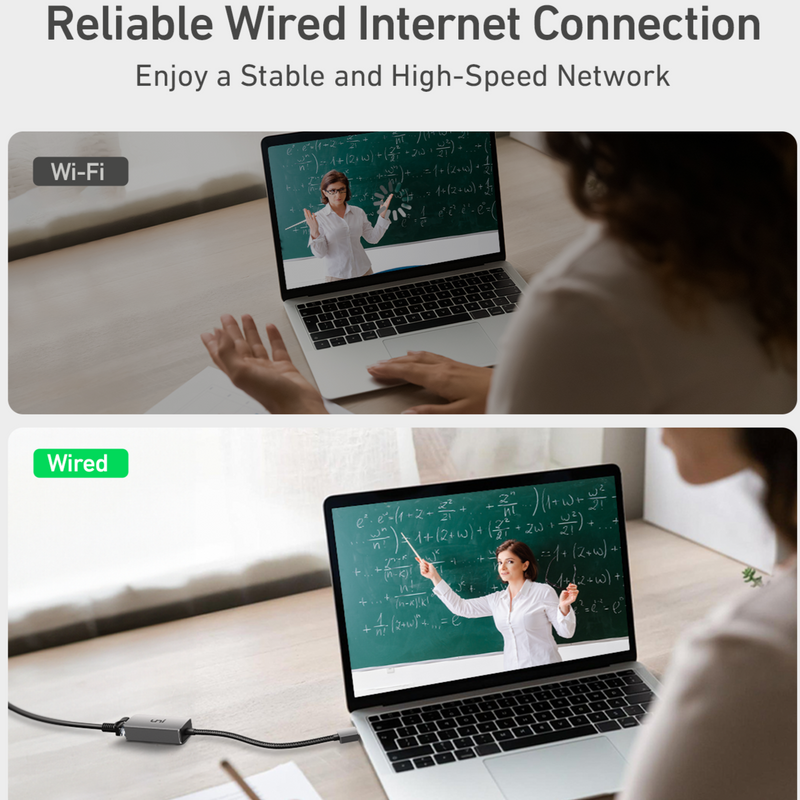 USB-A - イーサネットアダプター 1G | 迅速