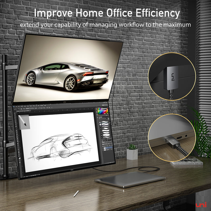 USB-C - DisplayPort ケーブル 8K | ディスプレイの優れた