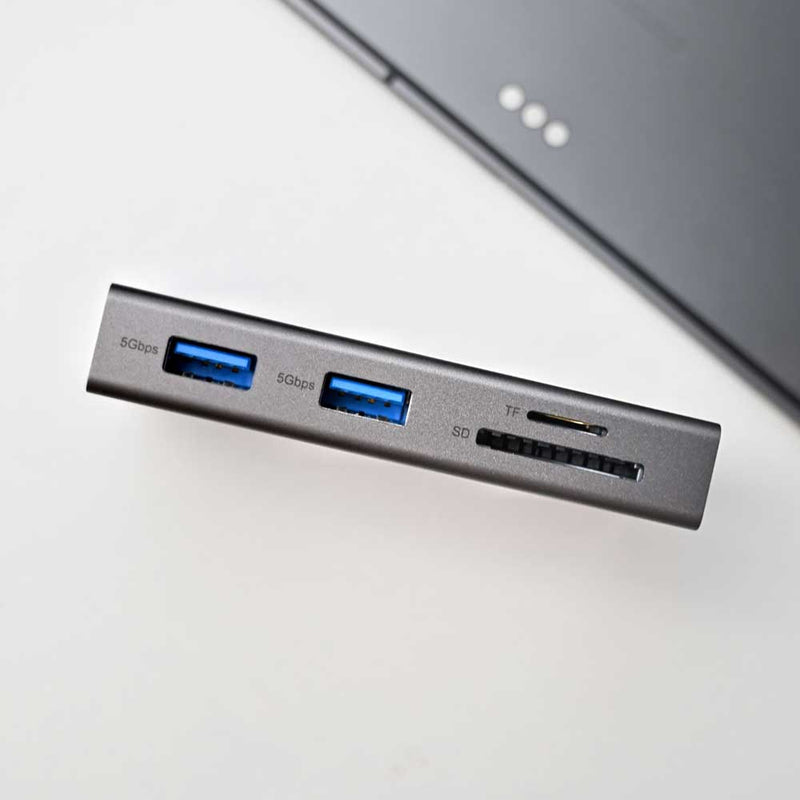 Concentrador USB-C 8 en 1 | 4K@60Hz | Unión Pro +