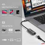 Adaptador USB-C a Ethernet 1G | RÁPIDO