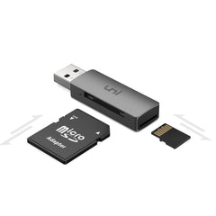 SD カード リーダー、USB - SD カード/MicroSD/TF カード